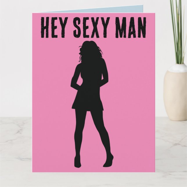 FLIRTY LIL DIRTY HUSBAND HIM BIRTHDAY BIG Cards (Front)