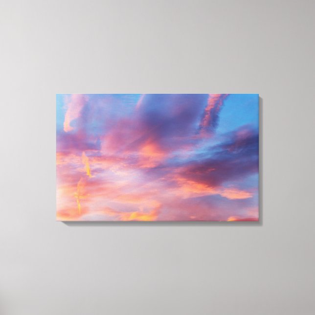 flirty sky canvas print (Front)