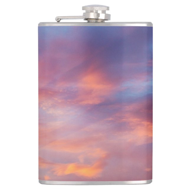 flirty sky hip flask (Front)