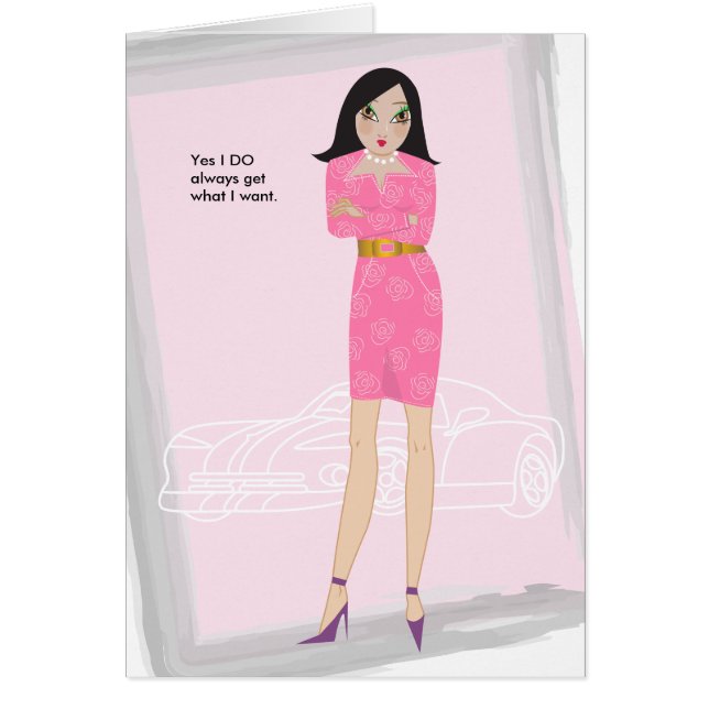 Flirtz: Mya Card (Front)