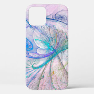 Flittering Abstract Flame Fractal iPhone 12 Case