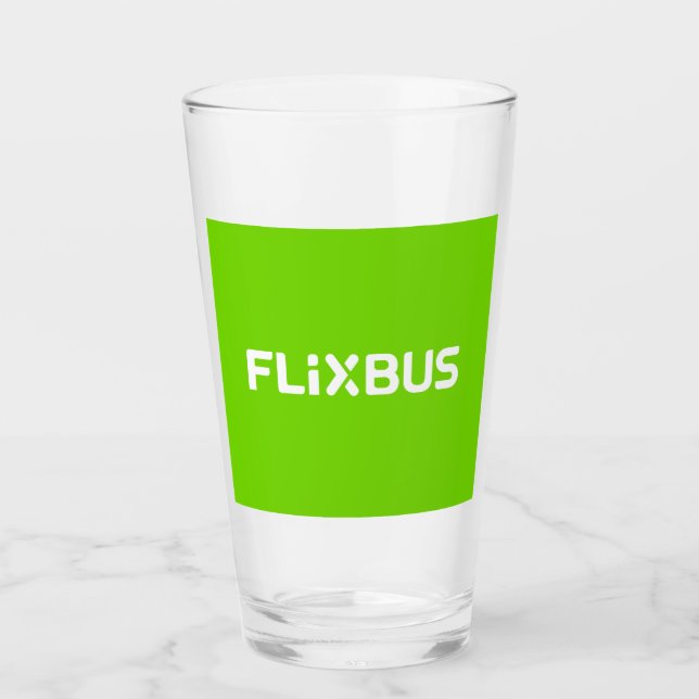 Flixbus Glass Cup (Front)