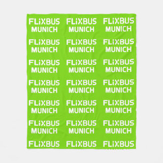 Flixbus Throw Blanket