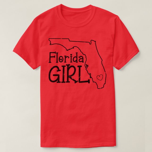 Flo Grown Women Girls Local Florida T-Shirt (Design Front)