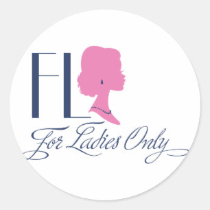 FLO Logo Classic Round Sticker