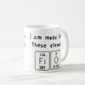 Flo periodic table name mug (Front Right)