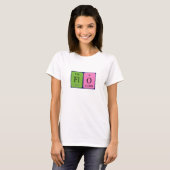 Flo periodic table name shirt (Front Full)