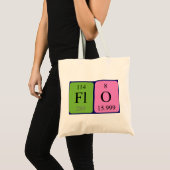 Flo periodic table name tote bag (Front (Product))