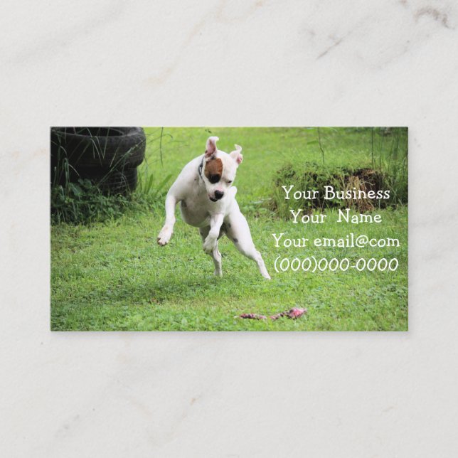 Float Business Card (Front)