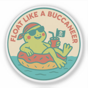 Float Like A Buccaneer Frog
