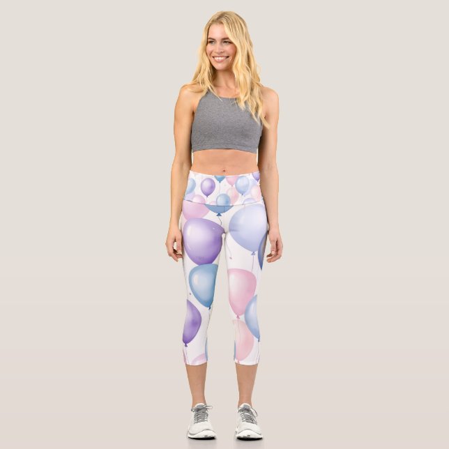 Float Me to Tomorrow Capri Leggings (Front)