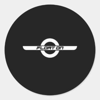 Float On Onewheel Inspired Classic Round Sticker
