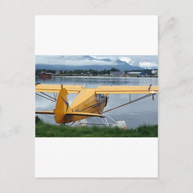 Float plane 6, Lake Hood, Anchorage, Alaska, USA Postcard (Front)