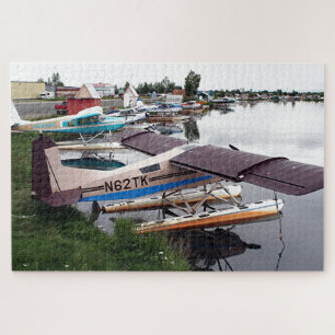 Float planes, Lake Hood, Anchorage, Alaska, USA 18 Jigsaw Puzzle