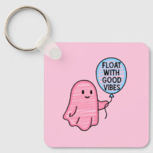 Float with good vibes cute boo design