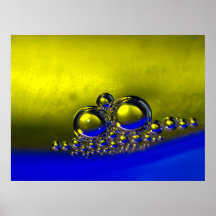 Floating Abstract Bubbles Colourful Background
