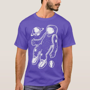 Floating Astronaut Universal Planets T-Shirt