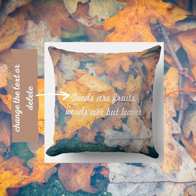 Floating autumn leaves  cushion (Creator Uploaded)