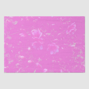 Floating Azalea Flowers Mauve Tissue Paper