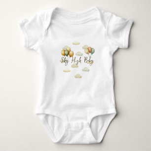 Floating Balloons Adventures Sky High Baby Bodysuit
