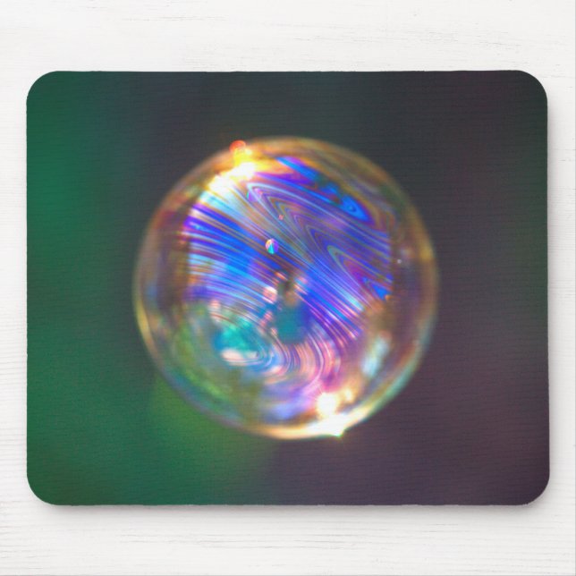 Floating Bubble Reflection Mouse Mat (Front)