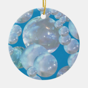 Floating Bubbles Christmas Ornament