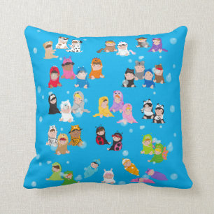 Floating Bubbles Pillow