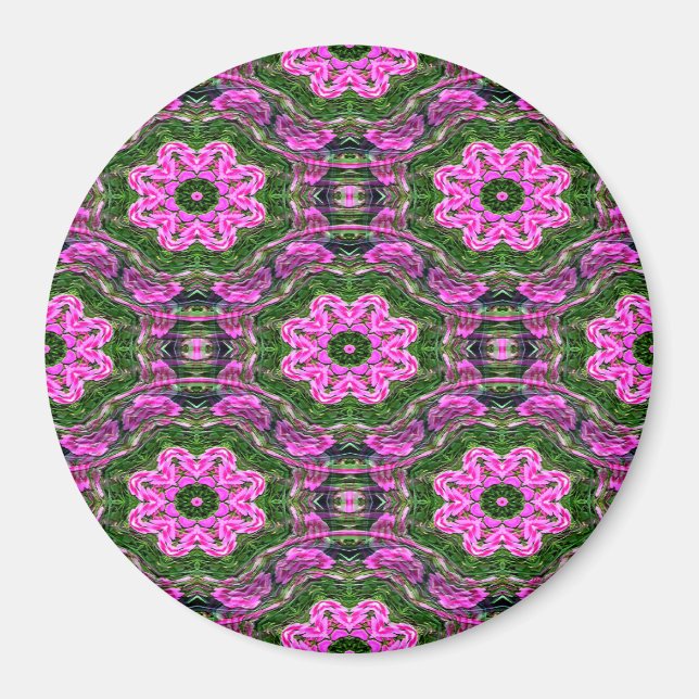 Floating Carnations..... Magnet (Front)