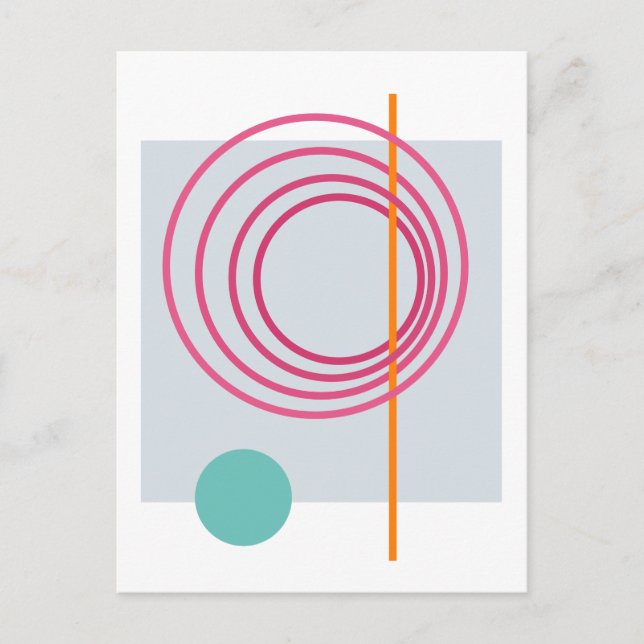 Floating Circle 5 Postcard (Front)