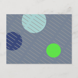 Floating Circles 1 Postcard