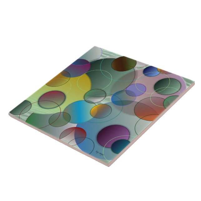 Floating Circles Tile (Side)