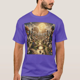 Floating Coin City of Fortune friend T-Shirt