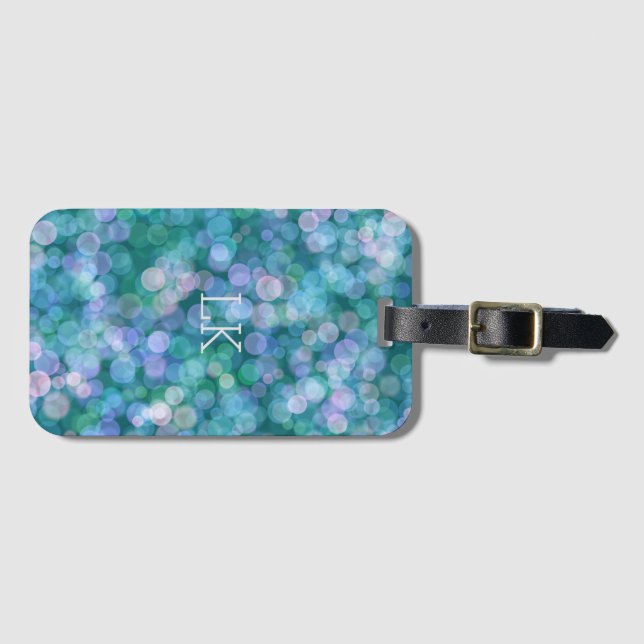 Floating Colour  Luggage Tag (Front Horizontal)