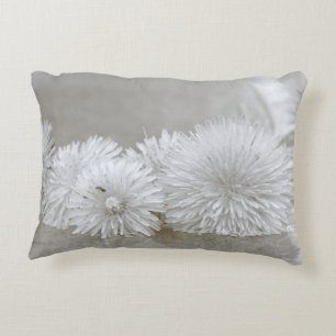 Floating Dandelions on "Water" Throw Pillow