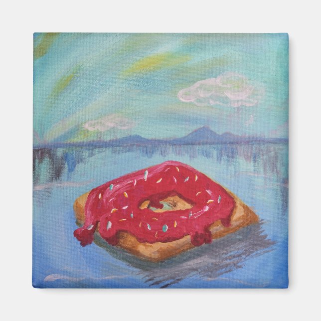 Floating Doughnut Magnet (Front)