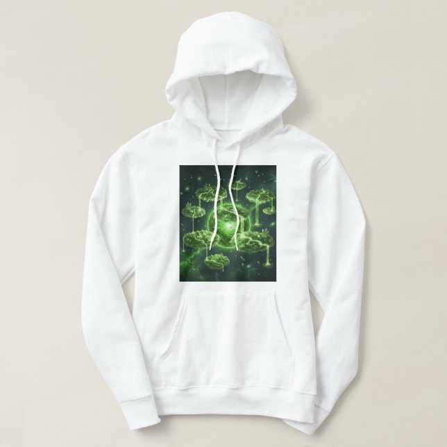 Floating Ecosystem T-Shirt Hoodie (Design Front)