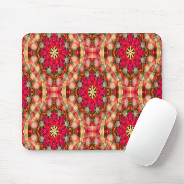 Floating Flowers.... Mouse Mat (With Mouse)