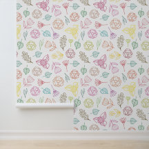 Floating Flowers Pattern