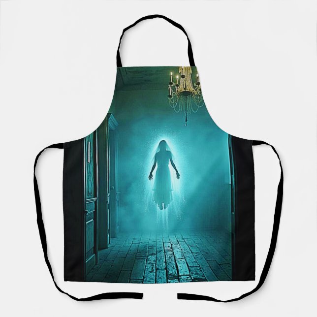Floating Ghostly Apparition Apron (Front)