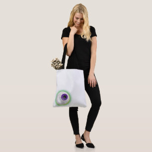 Floating Glowing Eyeball Eye Halloween Bag