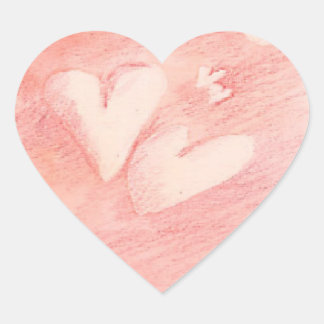 Floating Hearts - Sticker