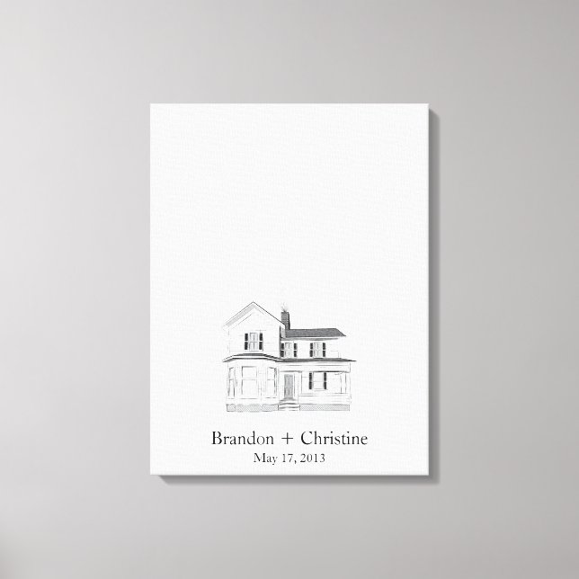 Floating Home Fingerprint Guestbook (Front)