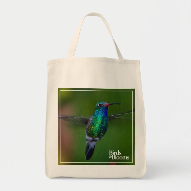 Floating Hummingbird Tote Bag (Front)