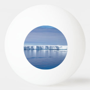 Floating iceberg ping pong ball