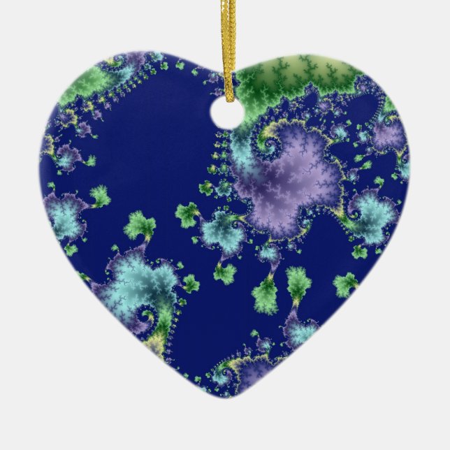 Floating In Christmas Ceramic Tree Decoration (Front)