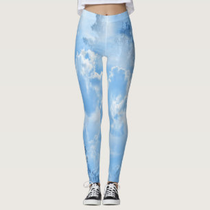 Floating in the clouds... leggings