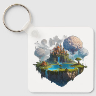 floating island key ring