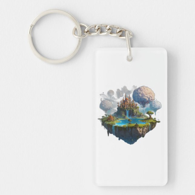 floating island key ring (Front)