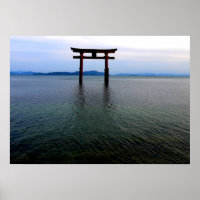 Floating Japanese Tori