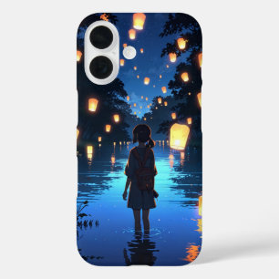 Floating Lantern Festival iPhone 16 Case